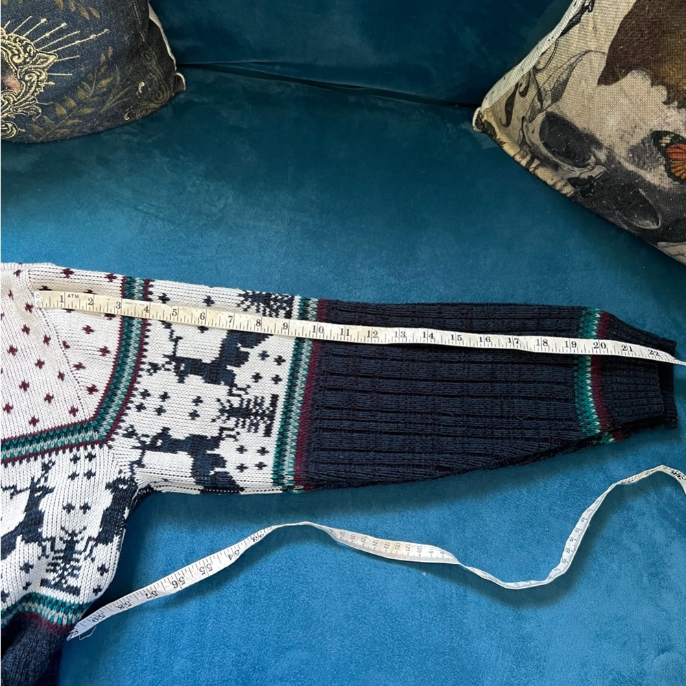 Vintage Rob Winter Reindeer Sweater Medium - Picture 7 of 11